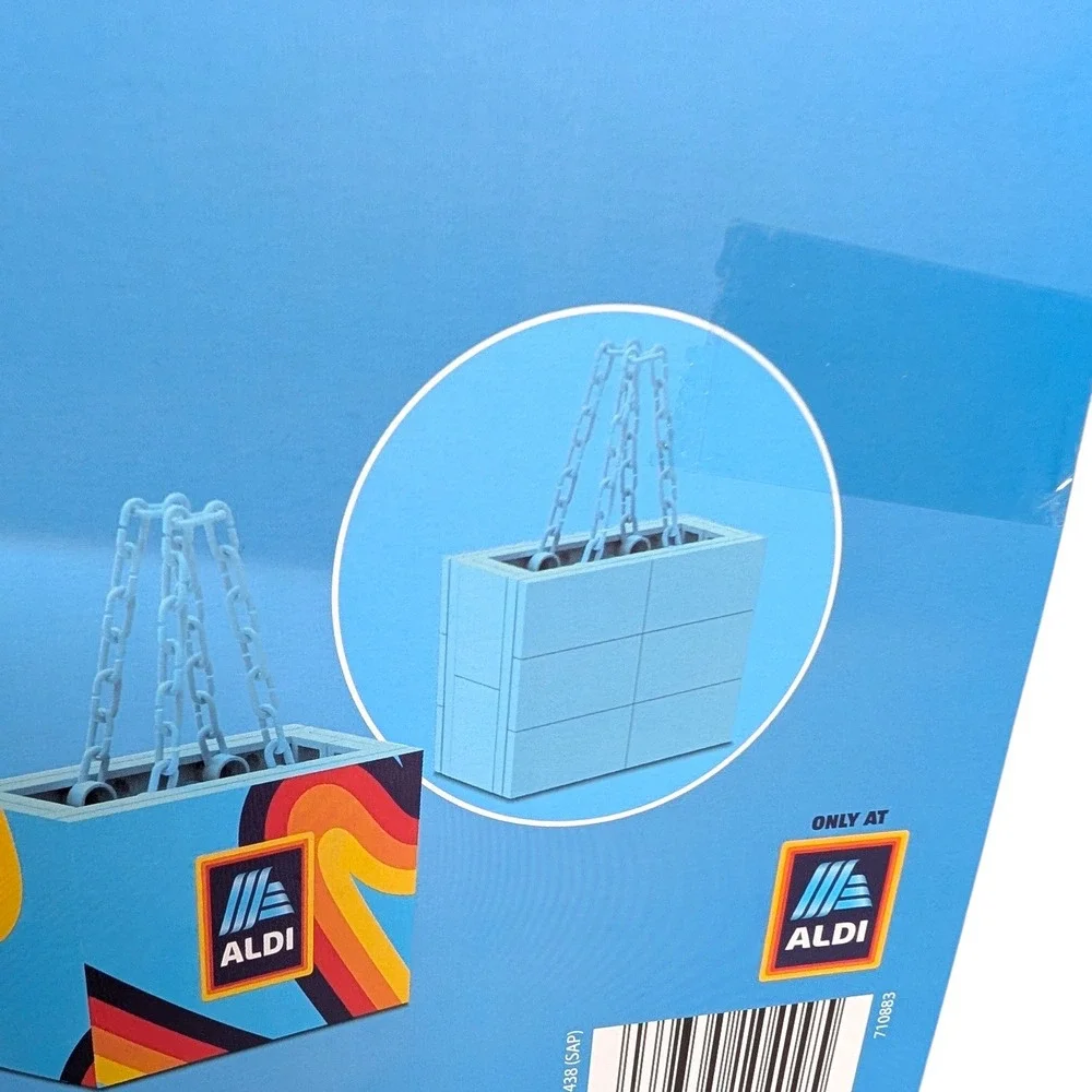 Aldi Play Building Blocks‎ Cart and Bag Toy 360 Pieces Ages 6+ Brand New
